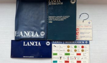 LANCIA GAMMA 2000 COUPE’ CARBURATORI TIPO 830 AC2 2 – SICURA RIVALUTAZIONE – CONSERVATO – SUPERPREZZO (1981)